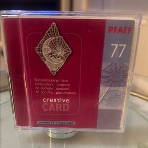 Pfaff Creative Card 77
